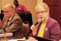 Kay Craigie at July 2013 Board Meeting